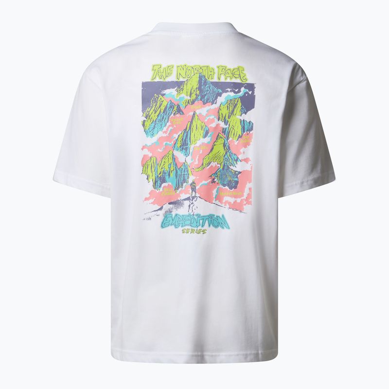 Мъжка тениска The North Face Expedition Celebration Oversized white 5