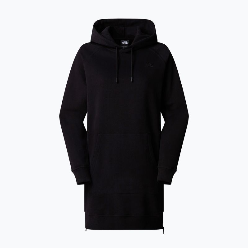 Рокля The North Face Relaxed с качулка в черно 4