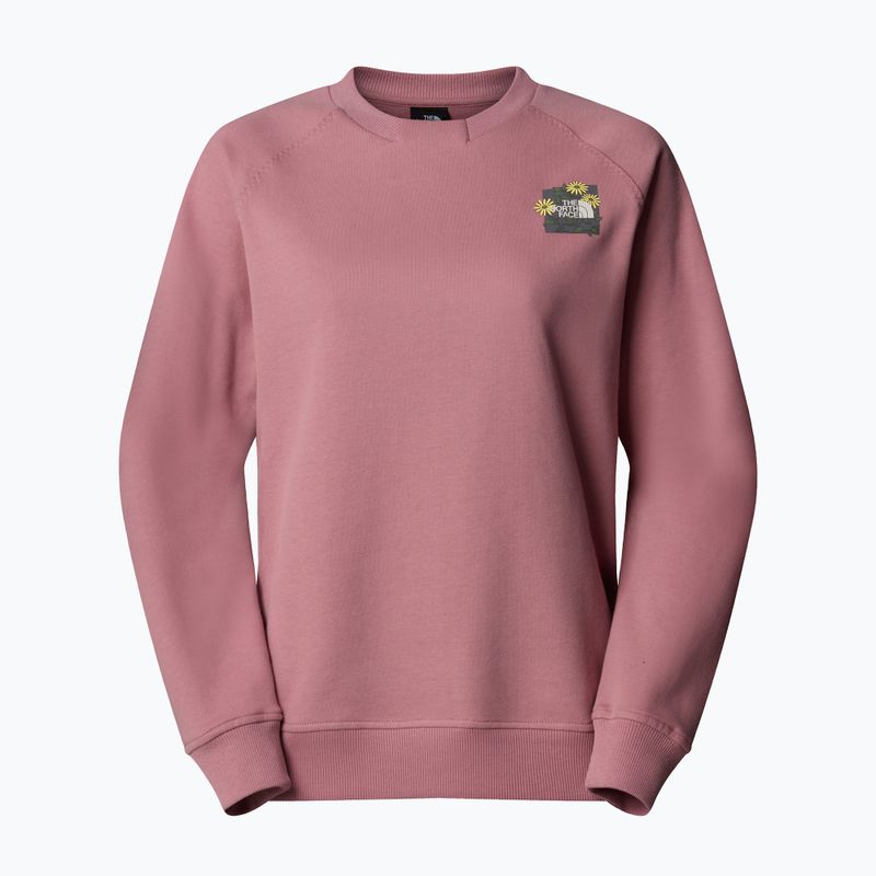 Дамски суичър The North Face Connect Relaxed Crew Graphic nostalgia rose 4
