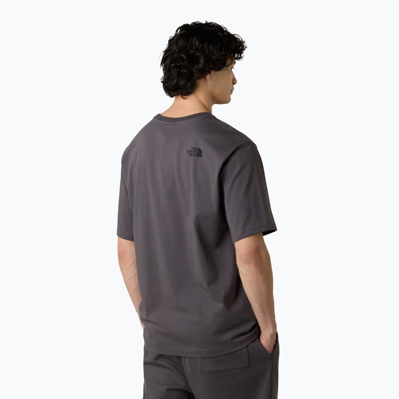 Мъжка тениска The North Face Flower Dome Relaxed Graphic anthracite grey 3