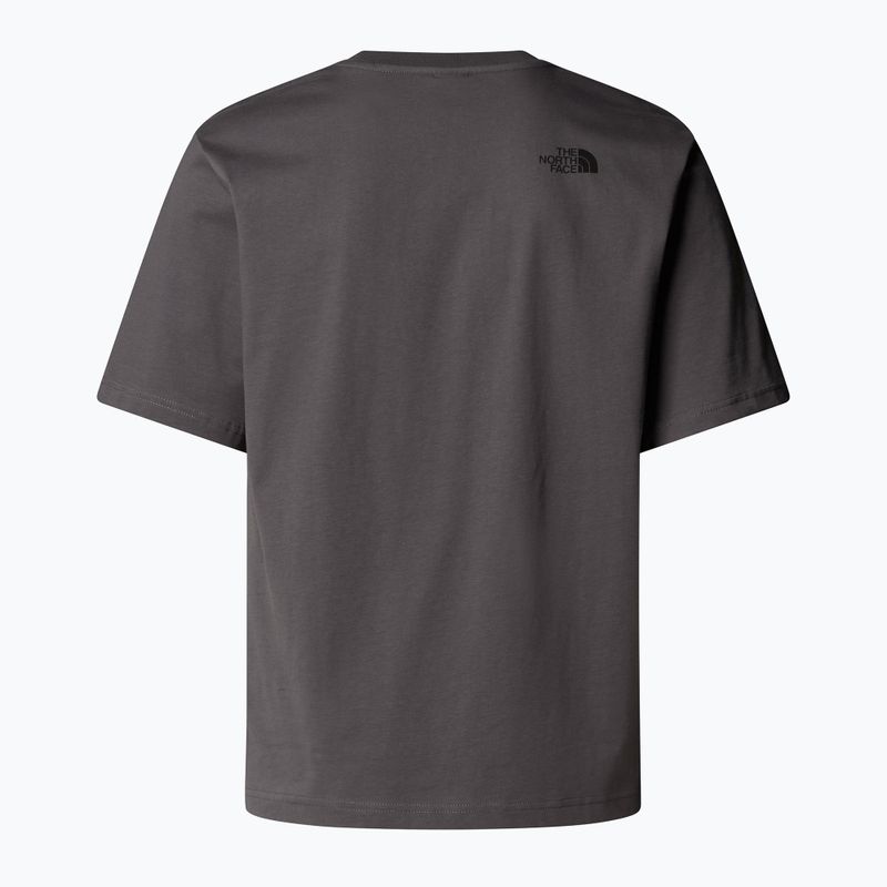 Мъжка тениска The North Face Flower Dome Relaxed Graphic anthracite grey 5