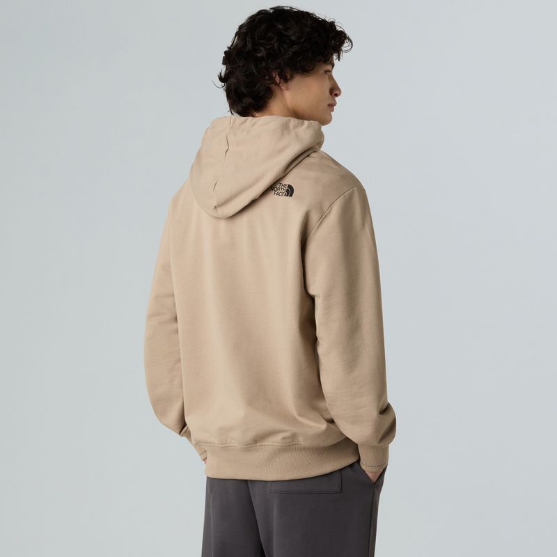 Мъжки суитшърт The North Face Flower Dome Relaxed Hooded GPH mushroom grey 3