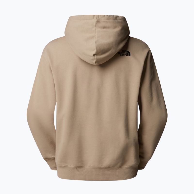 Мъжки суитшърт The North Face Flower Dome Relaxed Hooded GPH mushroom grey 5