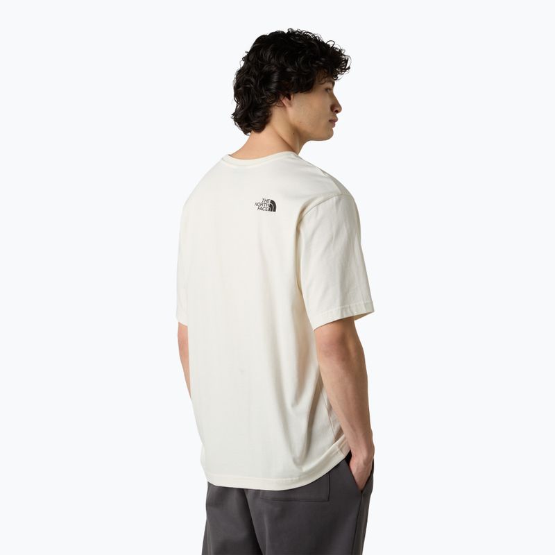 Мъжка тениска The North Face Flower Dome Relaxed Graphic white dune 3