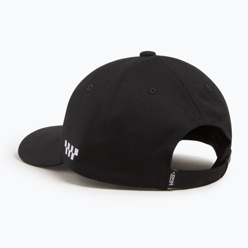 Детска шапка с козирка Vans Check Side Curved Bill Jockey black 2