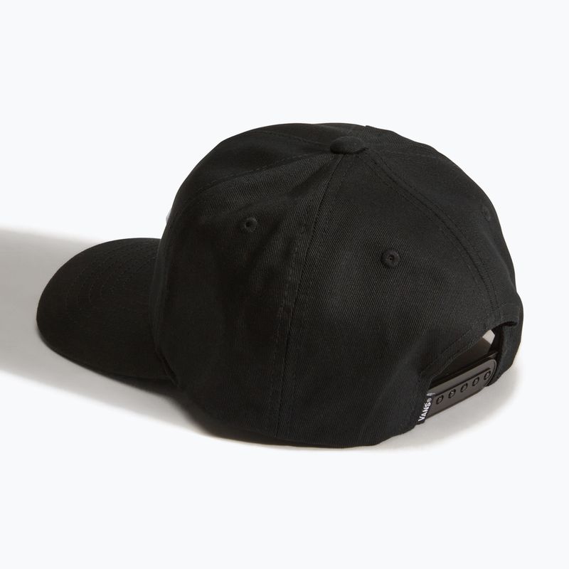 Детска шапка с козирка Vans Drop V Logo Snapback black 2