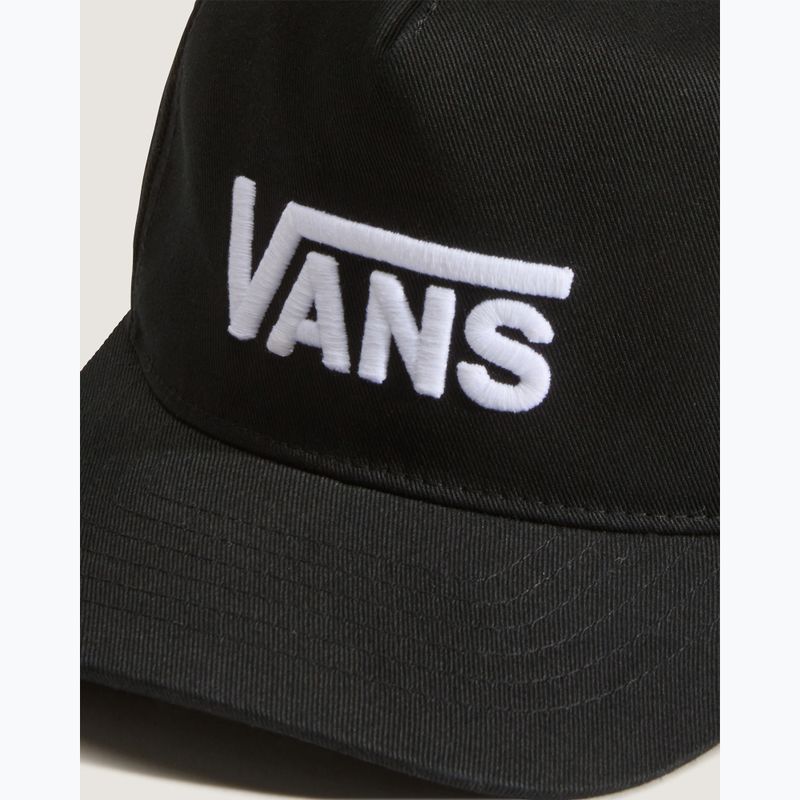 Детска шапка с козирка Vans Drop V Logo Snapback black 3