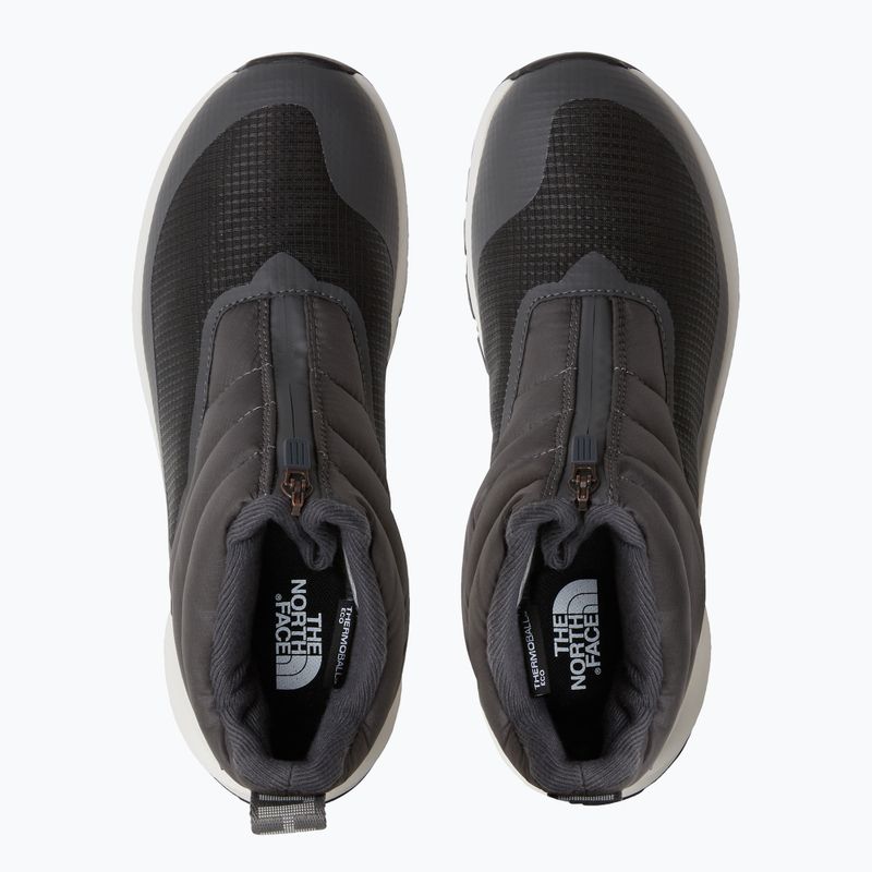Дамски ботуши за сняг The North Face Thermoball Progressive Zip II Wp anthracite grey/white ash 11