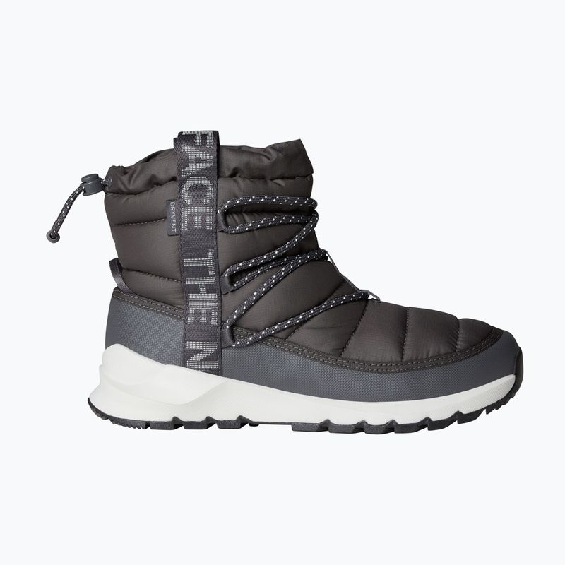 Дамски зимни ботуши The North Face Thermoball Lace Up WP anthracite grey/white ash