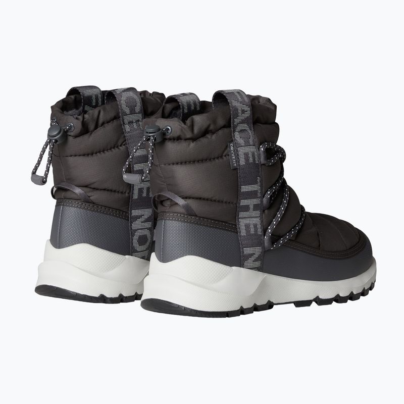 Дамски зимни ботуши The North Face Thermoball Lace Up WP anthracite grey/white ash 3