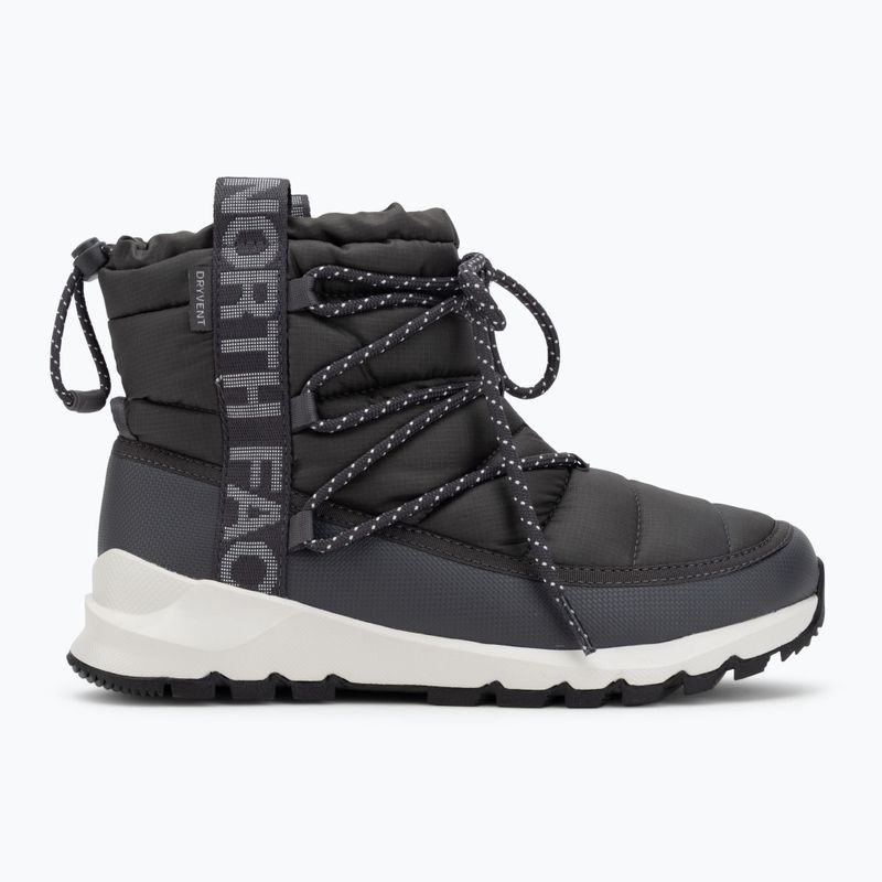 Дамски ботуши за сняг The North Face Thermoball Lace Up WP anthracite grey/white ash 2