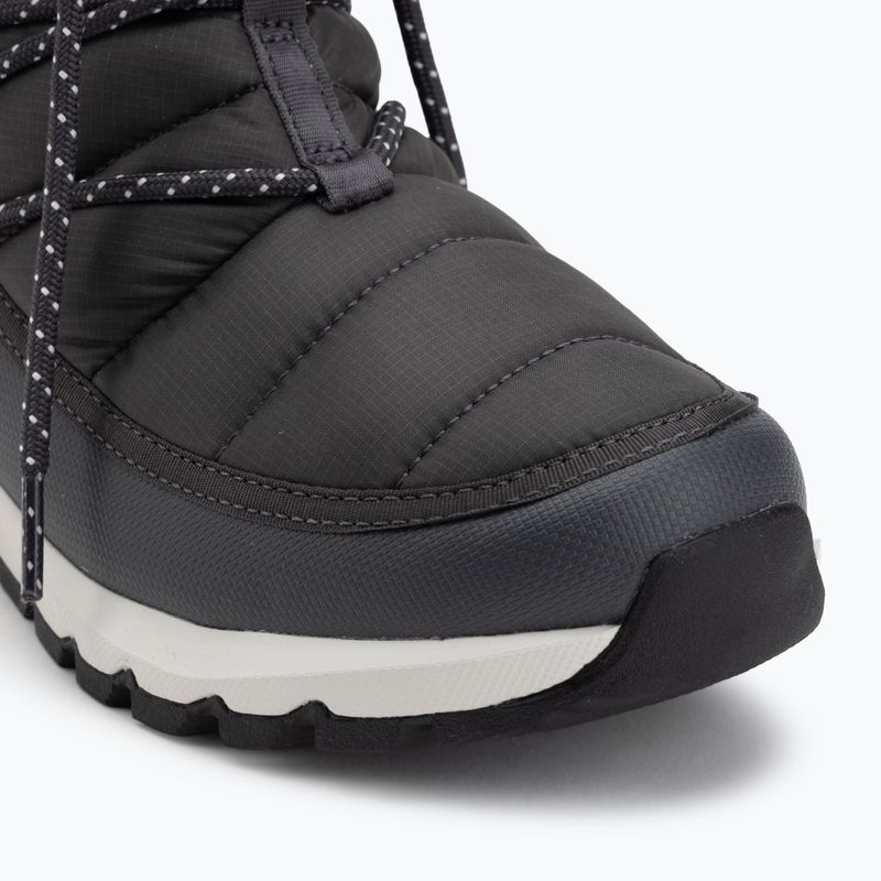 Дамски ботуши за сняг The North Face Thermoball Lace Up WP anthracite grey/white ash 7