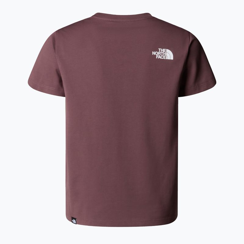 Детска тениска The North Face Simple Dome tawny quartz 2