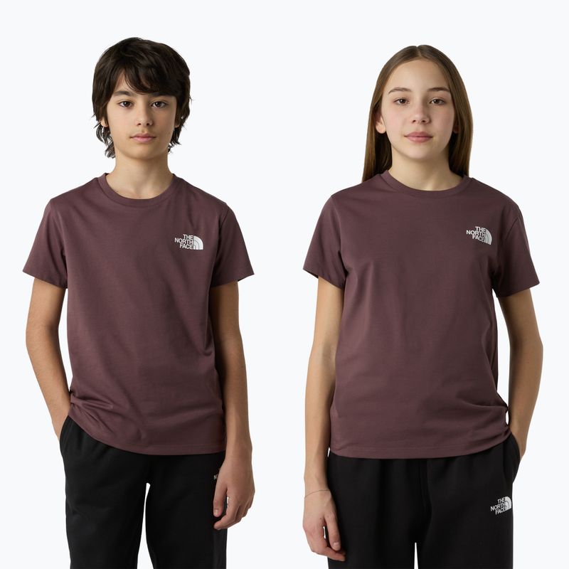 Детска тениска The North Face Simple Dome tawny quartz 3
