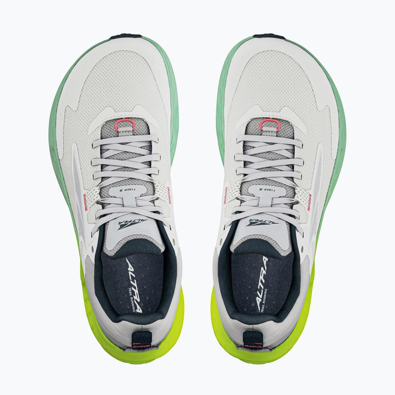Дамски обувки за бягане Altra Timp 5 gray/lime 4