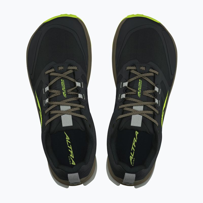 Мъжки обувки Altra Lone Peak 9 Waterproof Low lime/black 11