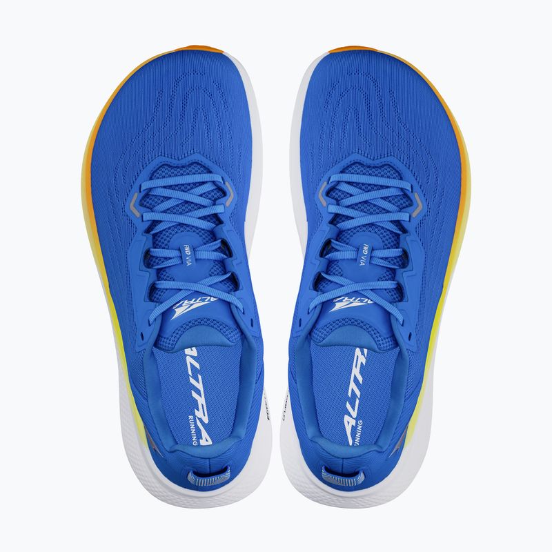 Мъжки обувки за бягане Altra FWD VIA blue/yellow 4