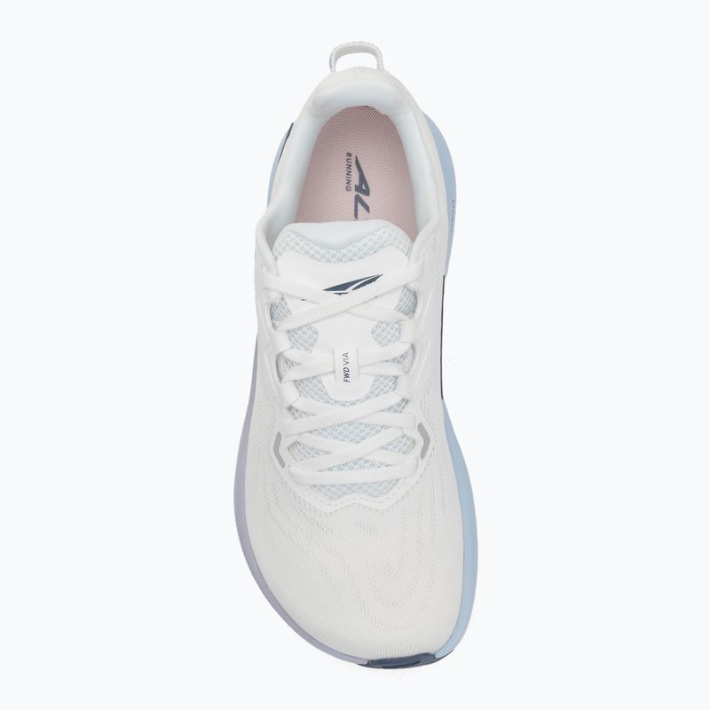Дамски обувки за бягане Altra FWD VIA white/light blue 5