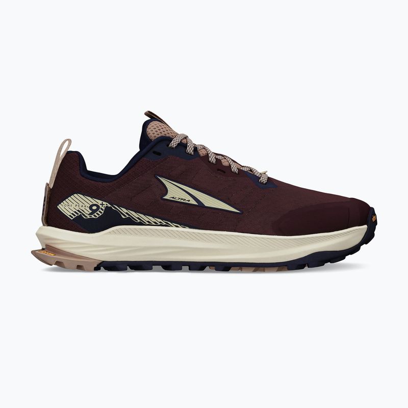 Altra Lone Peak 9+ дамски обувки за бягане бордо