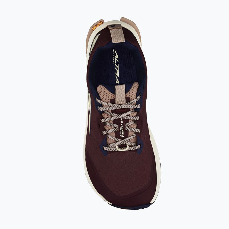 Altra Lone Peak 9+ дамски обувки за бягане бордо 5