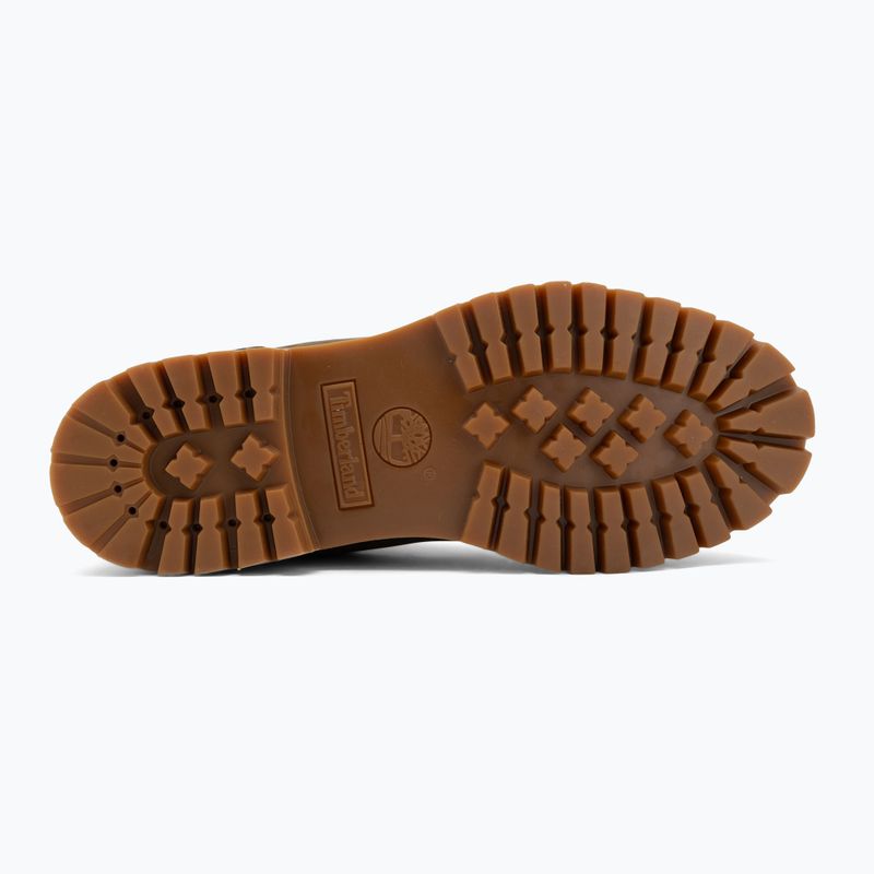 Мъжки обувки Timberland Premium 6 Inch Lace Up Waterproof dark brown nubuck/olive 4