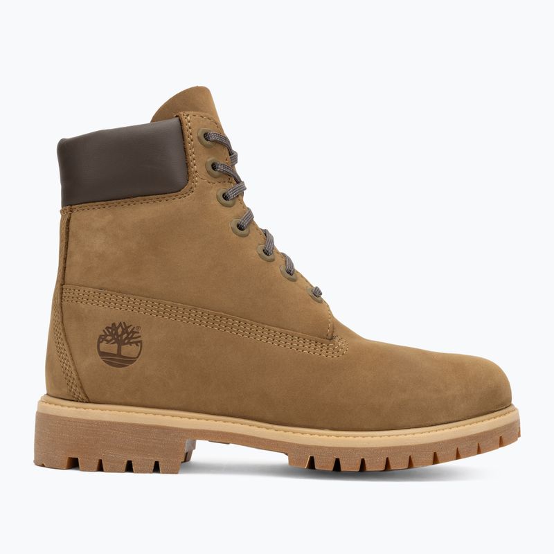 Мъжки обувки Timberland Premium 6 Inch Lace Up Waterproof olive nubuck/dark brown 2