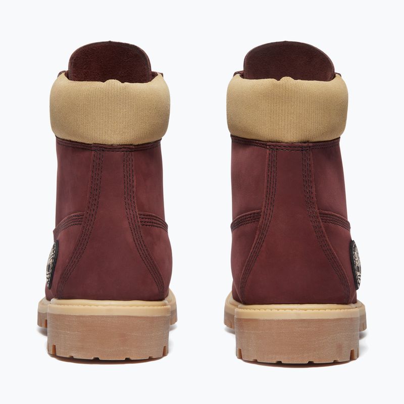 Мъжки обувки Timberland Premium 6 Inch Lace Up Waterproof burgundy olive 4
