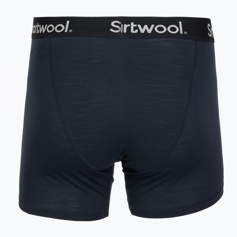 Мъжки термоактивни боксерки Smartwool Everyday Merino Boxer Brief Boxed deep navy 2