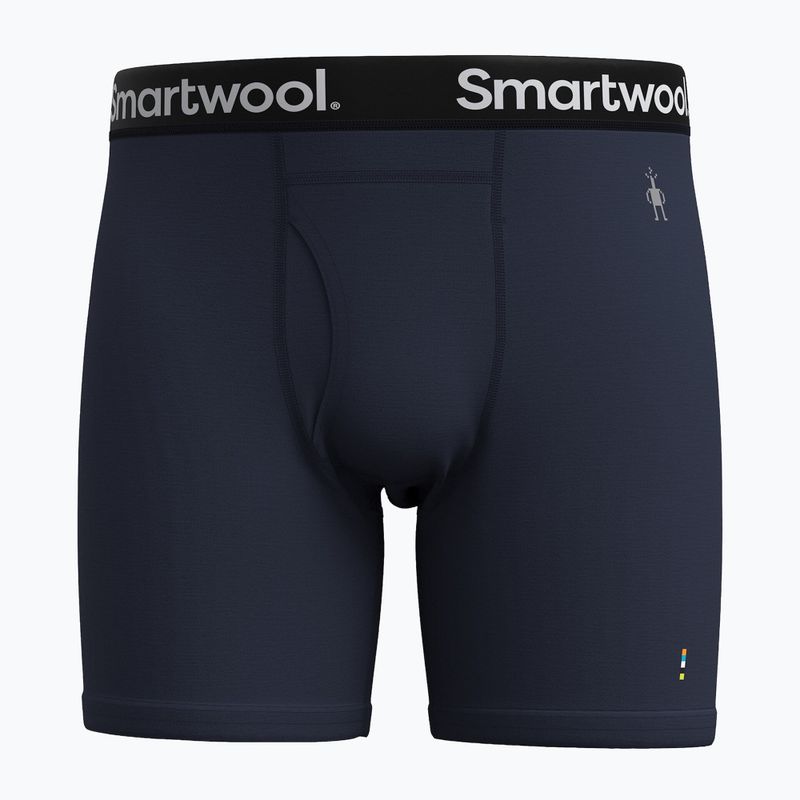 Мъжки термоактивни боксерки Smartwool Everyday Merino Boxer Brief Boxed deep navy 5