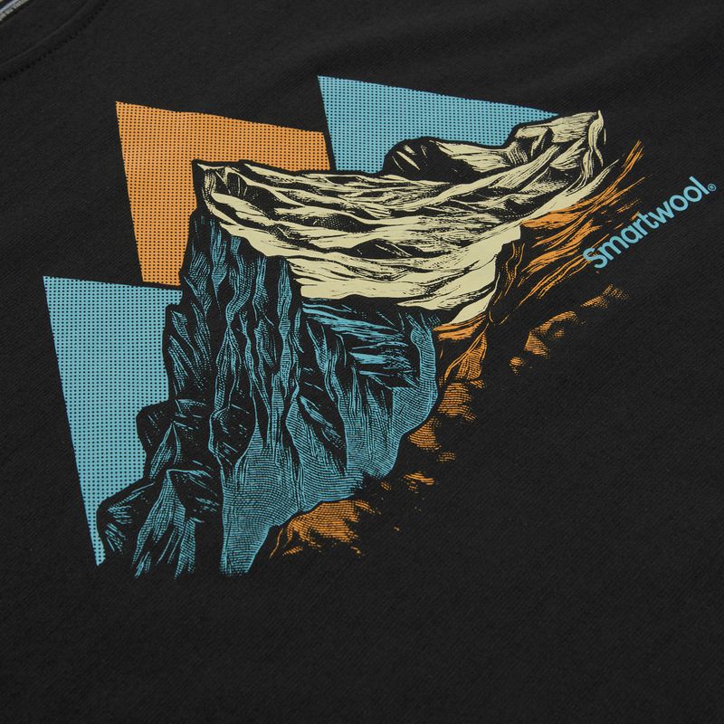 Мъжка тениска Smartwool Peak Bagger Active SS Graphic Tee black 3