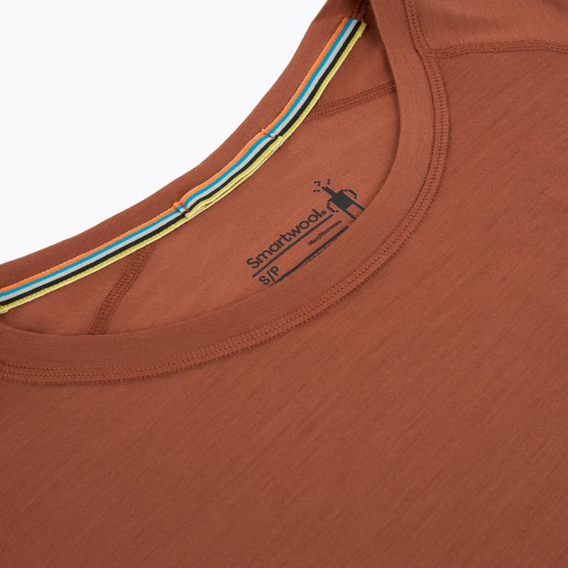 Мъжка термоактивна блуза Smartwool Merino Sport 120 burnt sienna 3