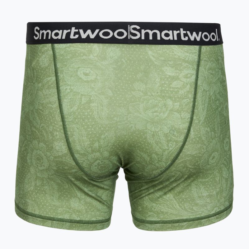 Мъжки термоактивни боксерки Smartwool Merino Print Boxer Brief Boxed frn rstc flrl 2