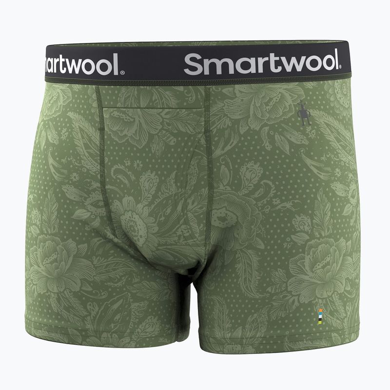 Мъжки термоактивни боксерки Smartwool Merino Print Boxer Brief Boxed frn rstc flrl 5