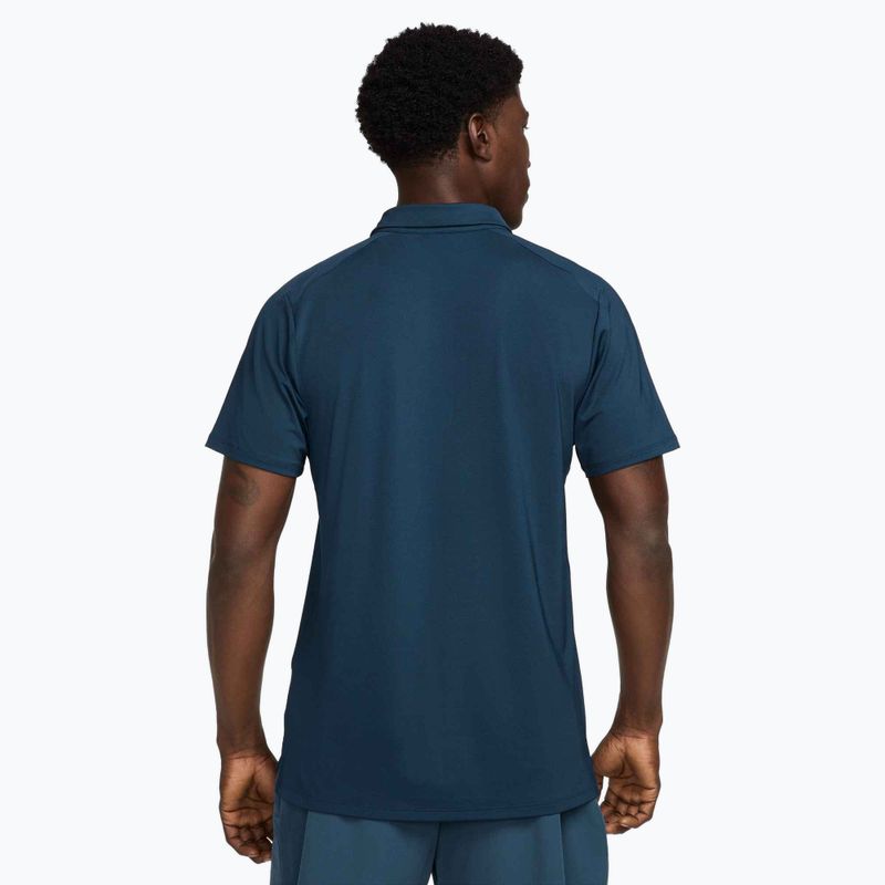 Мъжка тениска за тенис Nike Court Dri-Fit Advantage armory navy / white / white 3