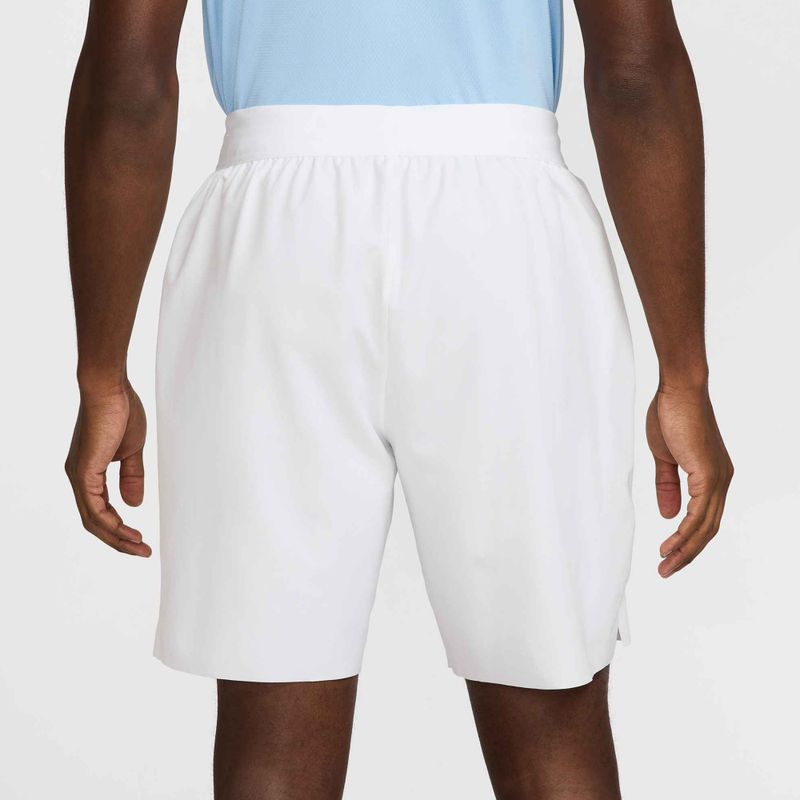 Мъжки тенис шорти Nike Court Dri-Fit Advantage 8" white/black 4
