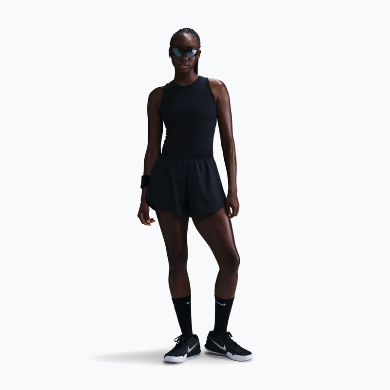Дамски тенис шорти Nike Court Dri-Fit Ace Advantage black/black 2