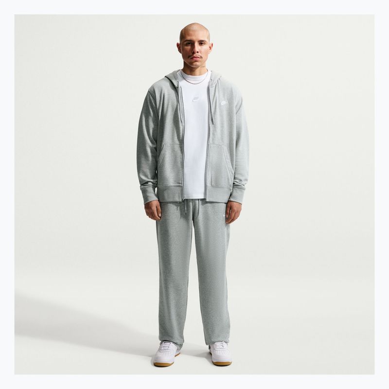 Мъжки панталони за бягане Nike Club dark grey heather/light smoke grey/white 2