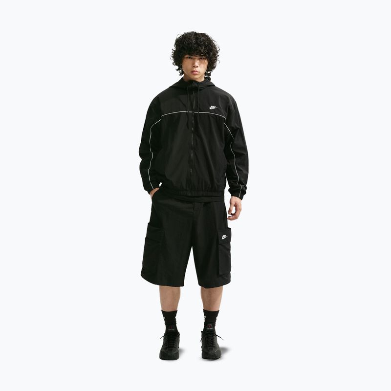 Мъжко яке Nike Club Black/White/White 2