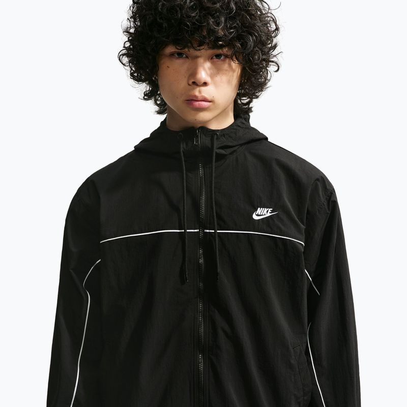 Мъжко яке Nike Club Black/White/White 4