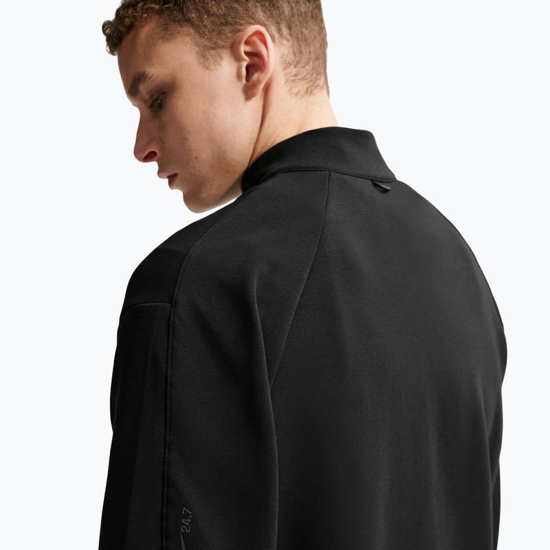 Мъжки суитшърт за тренировка Nike 24.7 ImpossiblySoft Black/Dark Smoke Grey 4