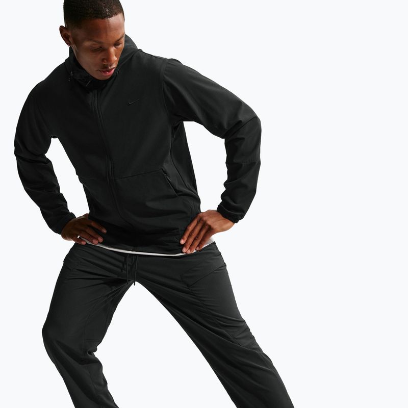 Мъжки панталони за бягане Nike Unlimited black/black/black 4