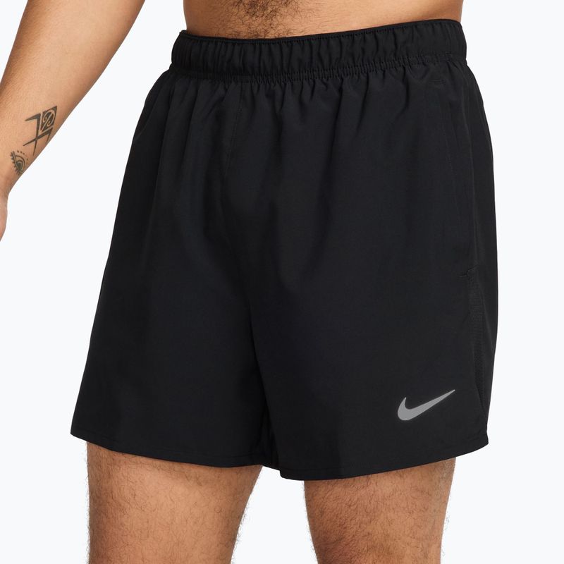 Мъжки шорти Nike Dri-Fit Challenger 5" 2in1 black/black/black 4