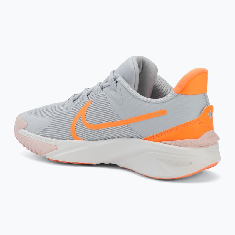 Детски обувки за бягане Nike Star Runner 4 pure platinum/echo pink/peach cream 3