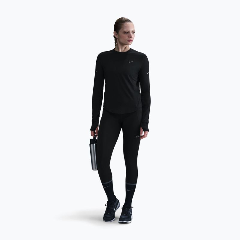 Дамска блуза с дълъг ръкав за бягане Nike Swift Dri-Fit UV black 2