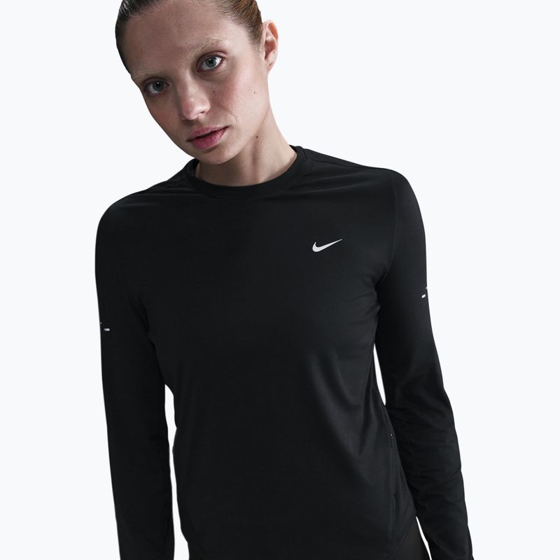 Дамска блуза с дълъг ръкав за бягане Nike Swift Dri-Fit UV black 4