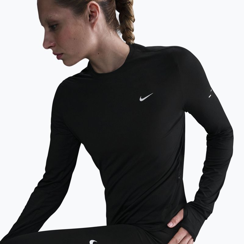 Дамска блуза с дълъг ръкав за бягане Nike Swift Dri-Fit UV black 5