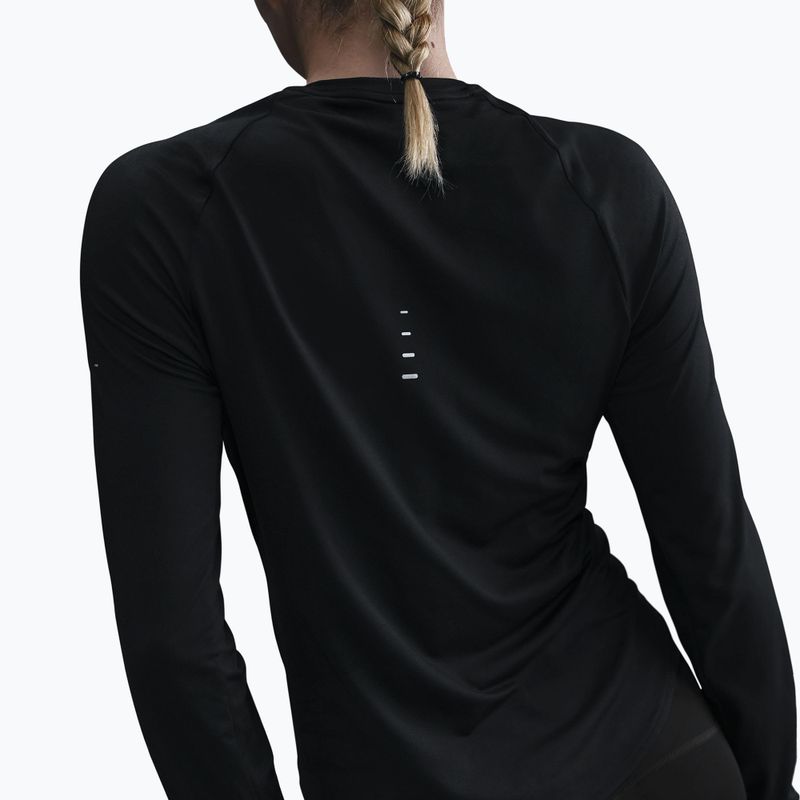 Дамска блуза с дълъг ръкав за бягане Nike Swift Dri-Fit UV black 6
