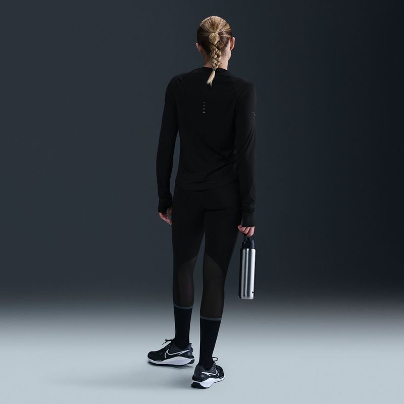 Дамска блуза с дълъг ръкав за бягане Nike Swift Dri-Fit UV black 9