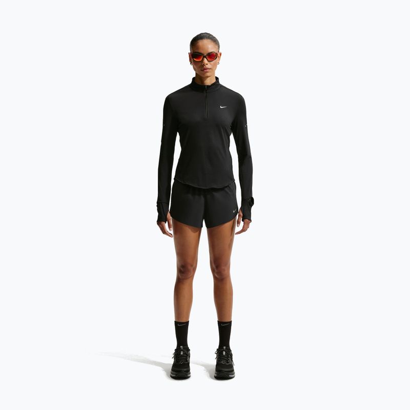 Дамски суитшърт за бягане Nike Swift Dri-FIT UV 1/4-Zip black 2