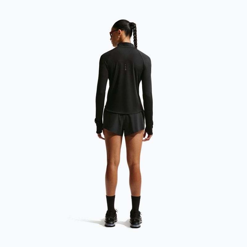 Дамски суитшърт за бягане Nike Swift Dri-FIT UV 1/4-Zip black 3